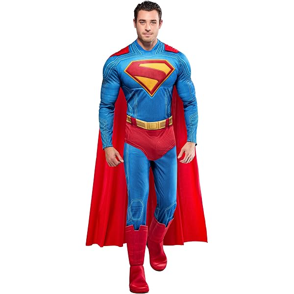 Amazon.com: Rubies DC Comics Superheroes: Superman Muscle Chest
